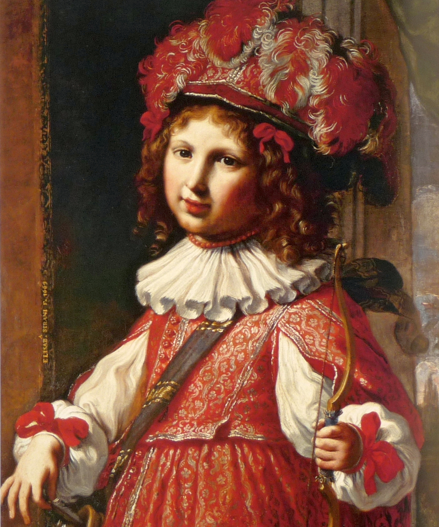 Portrait of Vincenzo Ferdinando Ranuzzi as Amor